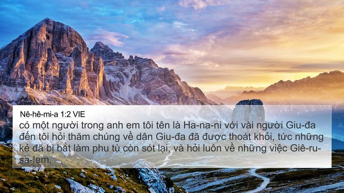 Nê-hê-mi-a 1:2 VIE Bible Verse Image