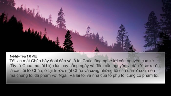 Nê-hê-mi-a 1:6 VIE Bible Verse Image