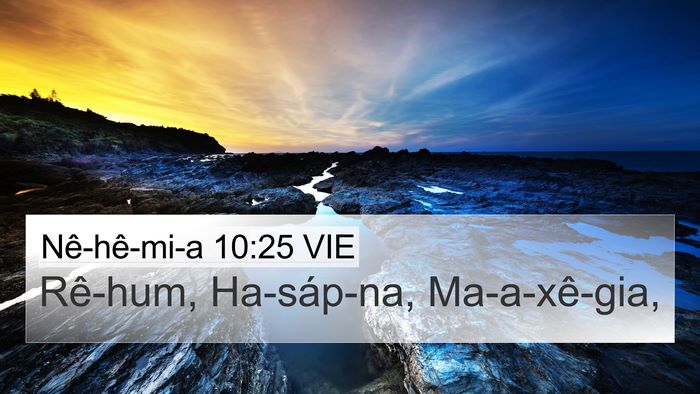 Nê-hê-mi-a 10:25 VIE Bible Verse Image