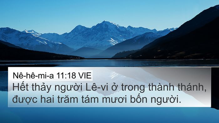 Nê-hê-mi-a 11:18 VIE Bible Verse Image