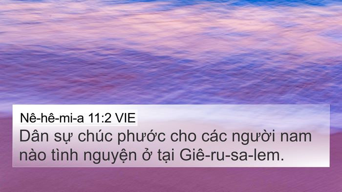 Nê-hê-mi-a 11:2 VIE Bible Verse Image