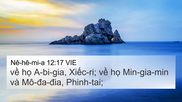 Nê-hê-mi-a 12:17 VIE Bible Verse Image