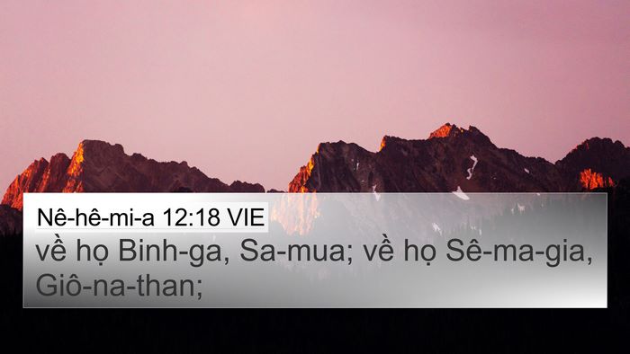 Nê-hê-mi-a 12:18 VIE Bible Verse Image