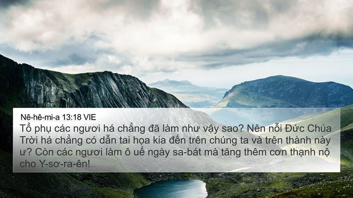 Nê-hê-mi-a 13:18 VIE Bible Verse Image