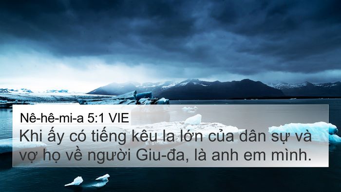Nê-hê-mi-a 5:1 VIE Bible Verse Image