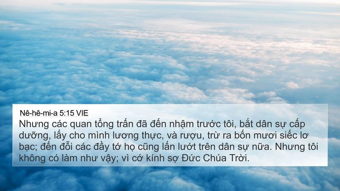 Nê-hê-mi-a 5:15 VIE Bible Verse Image