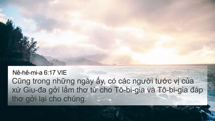 Nê-hê-mi-a 6:17 VIE Bible Verse Image
