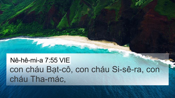 Nê-hê-mi-a 7:55 VIE Bible Verse Image