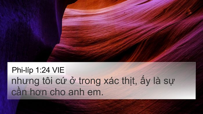 Phi-líp 1:24 VIE Bible Verse Image