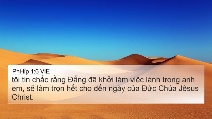 Phi-líp 1:6 VIE Bible Verse Image