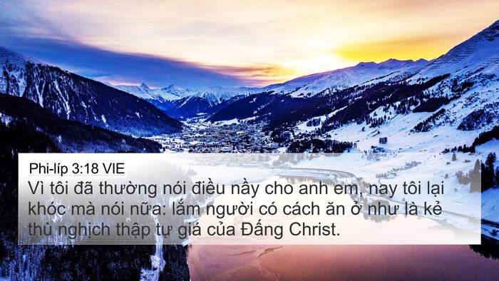 Phi-líp 3:18 VIE Bible Verse Image