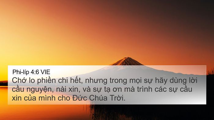 Phi-líp 4:6 VIE Bible Verse Image