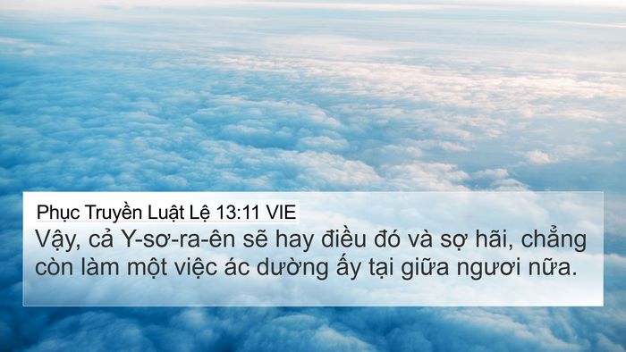 Phục Truyền Luật Lệ 13:11 VIE Bible Verse Image