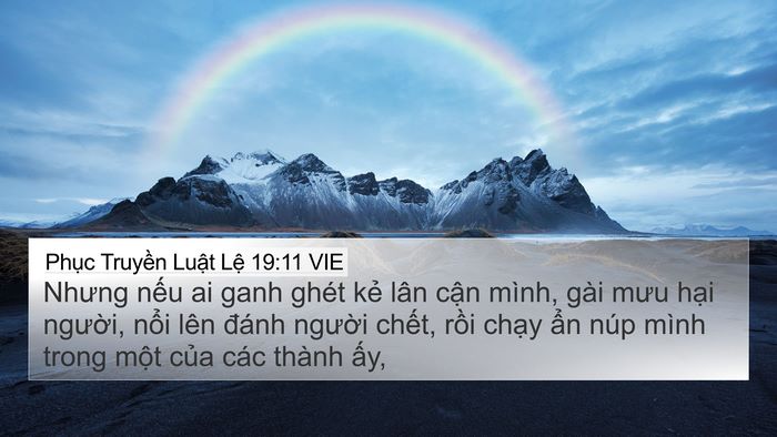 Phục Truyền Luật Lệ 19:11 VIE Bible Verse Image