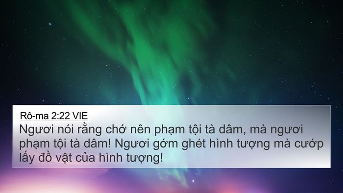 Rô-ma 2:22 VIE Bible Verse Image