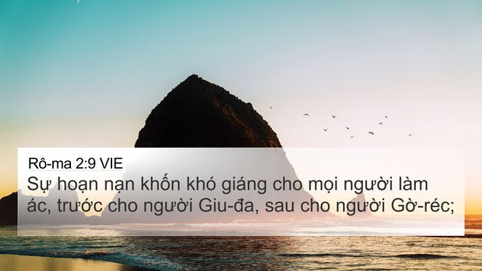 Rô-ma 2:9 VIE Bible Verse Image