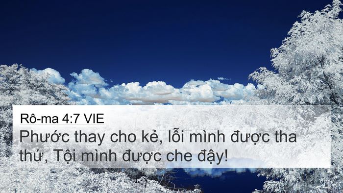 Rô-ma 4:7 VIE Bible Verse Image