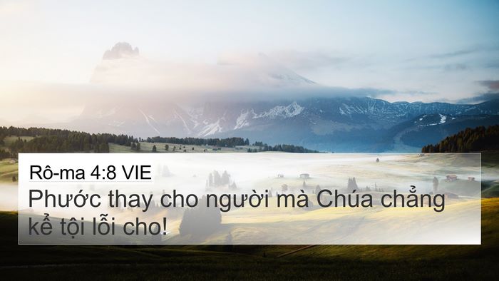 Rô-ma 4:8 VIE Bible Verse Image