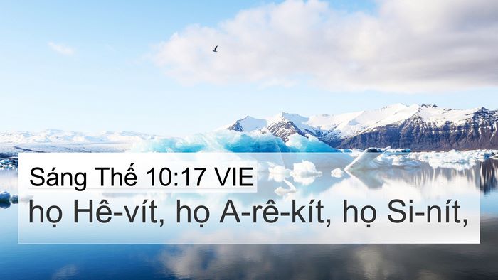 Sáng Thế 10:17 VIE Bible Verse Image