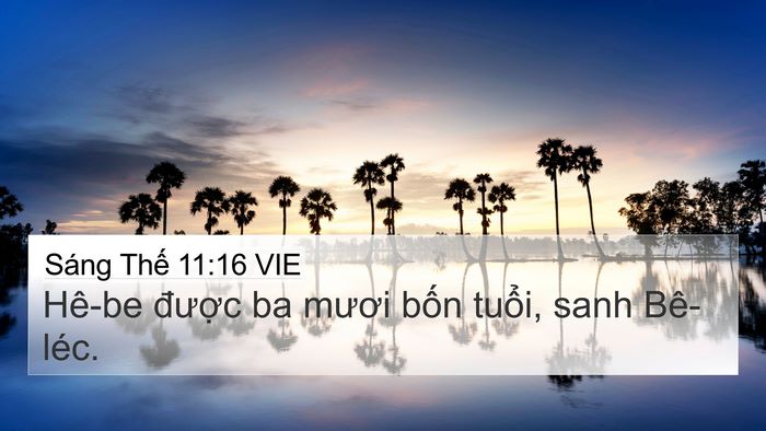 Sáng Thế 11:16 VIE Bible Verse Image