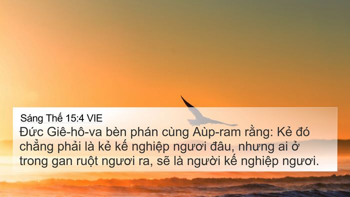 Sáng Thế 15:4 VIE Bible Verse Image