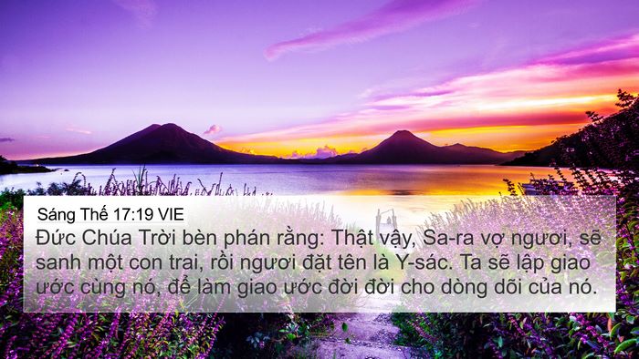 Sáng Thế 17:19 VIE Bible Verse Image