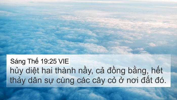 Sáng Thế 19:25 VIE Bible Verse Image