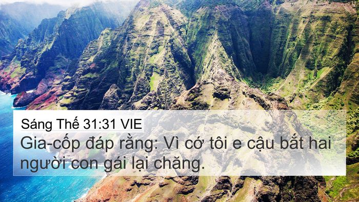 Sáng Thế 31:31 VIE Bible Verse Image