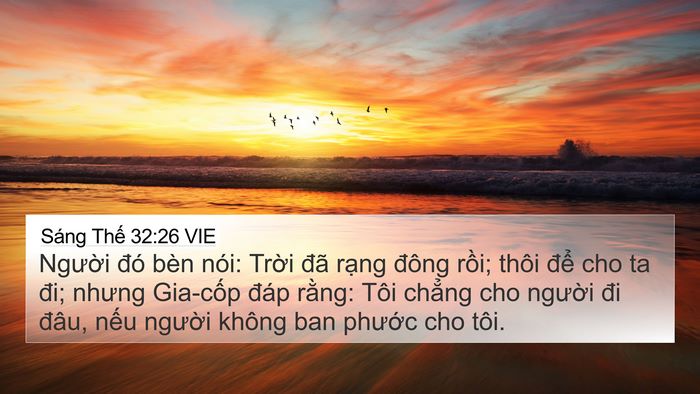 Sáng Thế 32:26 VIE Bible Verse Image
