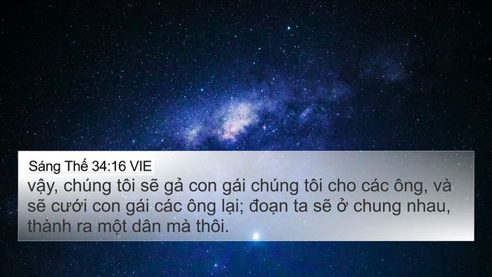 Sáng Thế 34:16 VIE Bible Verse Image