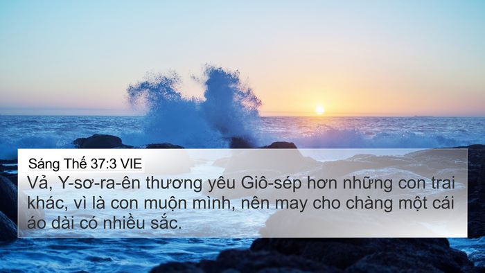 Sáng Thế 37:3 VIE Bible Verse Image