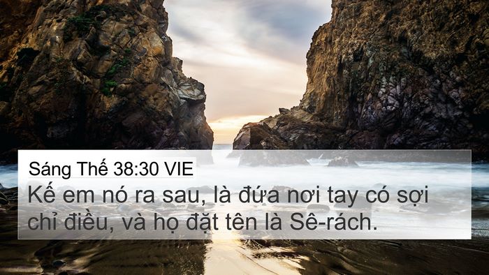 Sáng Thế 38:30 VIE Bible Verse Image
