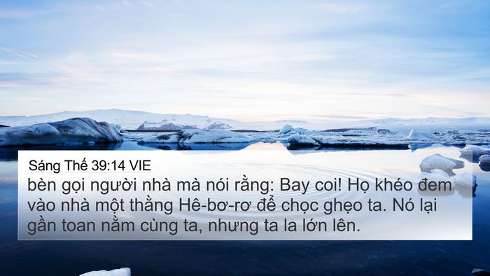 Sáng Thế 39:14 VIE Bible Verse Image
