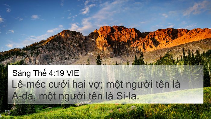 Sáng Thế 4:19 VIE Bible Verse Image
