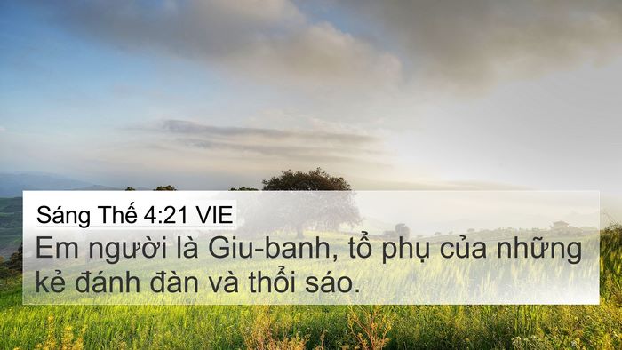 Sáng Thế 4:21 VIE Bible Verse Image