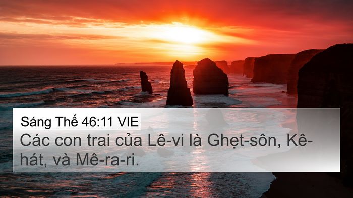 Sáng Thế 46:11 VIE Bible Verse Image