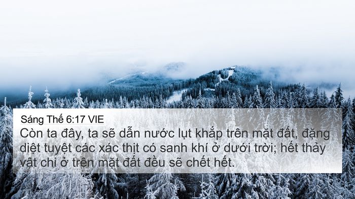 Sáng Thế 6:17 VIE Bible Verse Image