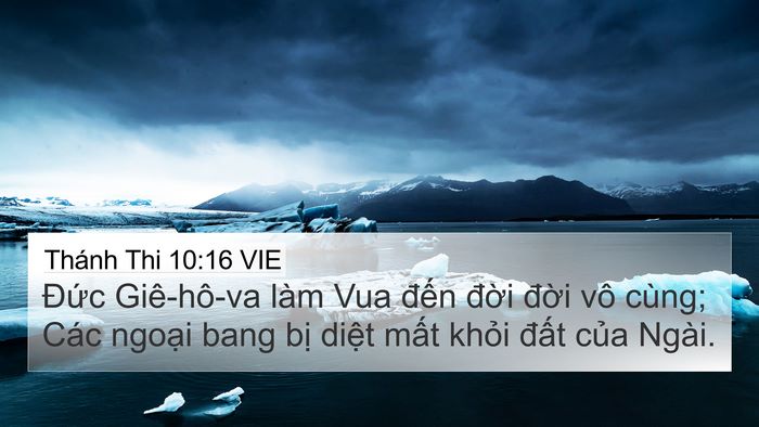 Thánh Thi 10:16 VIE Bible Verse Image