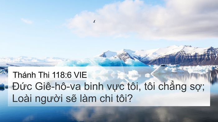 Thánh Thi 118:6 VIE Bible Verse Image