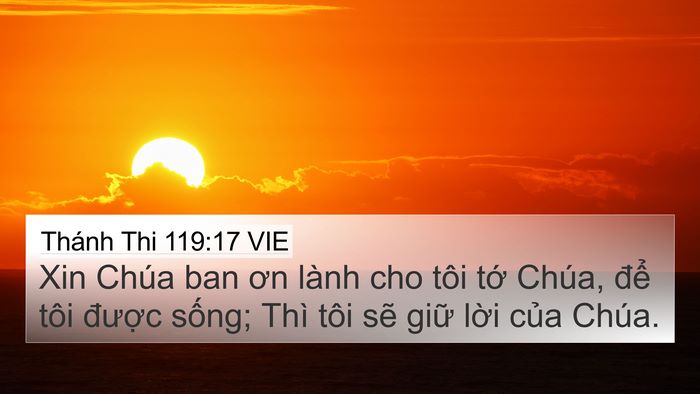 Thánh Thi 119:17 VIE Bible Verse Image