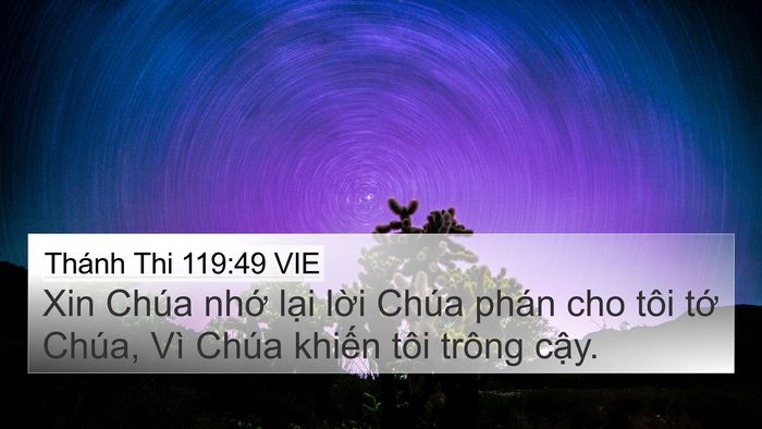 Thánh Thi 119:49 VIE Bible Verse Image