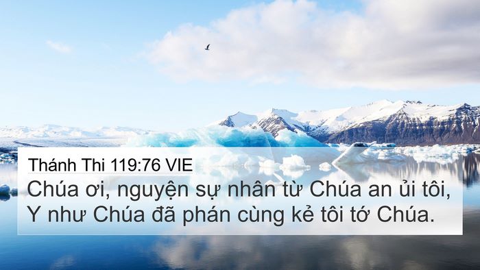 Thánh Thi 119:76 VIE Bible Verse Image