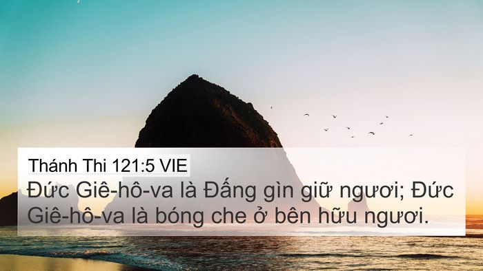 Thánh Thi 121:5 VIE Bible Verse Image
