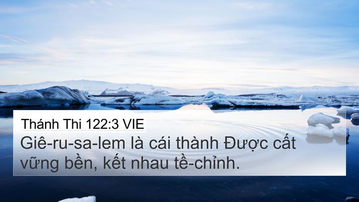 Thánh Thi 122:3 VIE Bible Verse Image