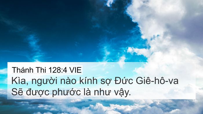 Thánh Thi 128:4 VIE Bible Verse Image
