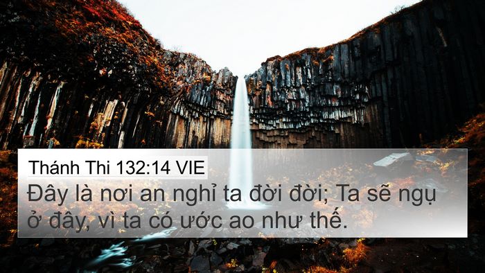 Thánh Thi 132:14 VIE Bible Verse Image