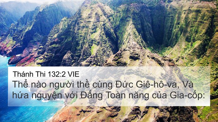 Thánh Thi 132:2 VIE Bible Verse Image