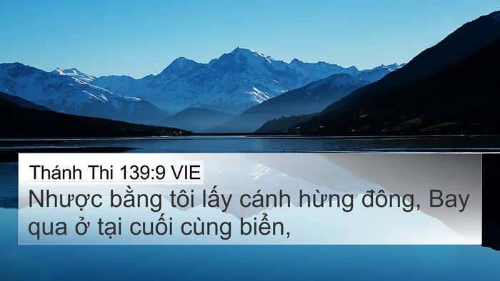 Thánh Thi 139:9 VIE Bible Verse Image