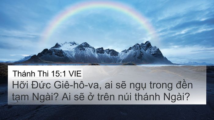 Thánh Thi 15:1 VIE Bible Verse Image