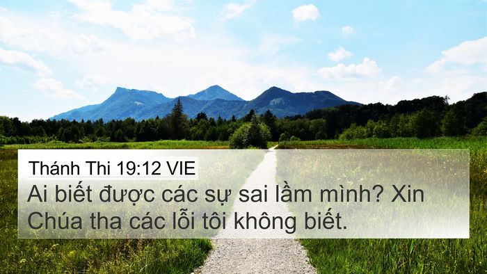 Thánh Thi 19:12 VIE Bible Verse Image